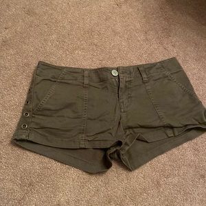 Rip Curl denim olive green shorts